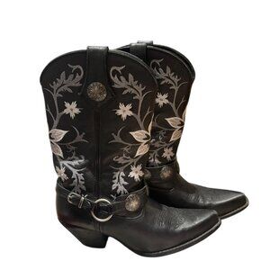 Durango Black Boots, 9